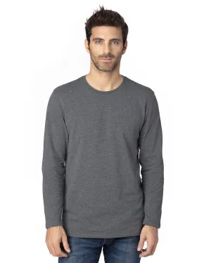 100LS-Threadfast Apparel-CHARCOAL HEATHER