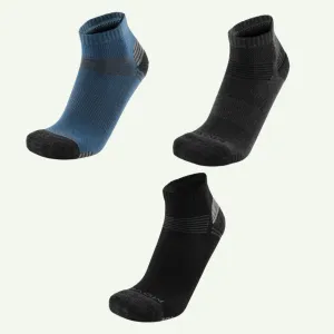 3-Pack Polyester Mesh Terry Socks for Men