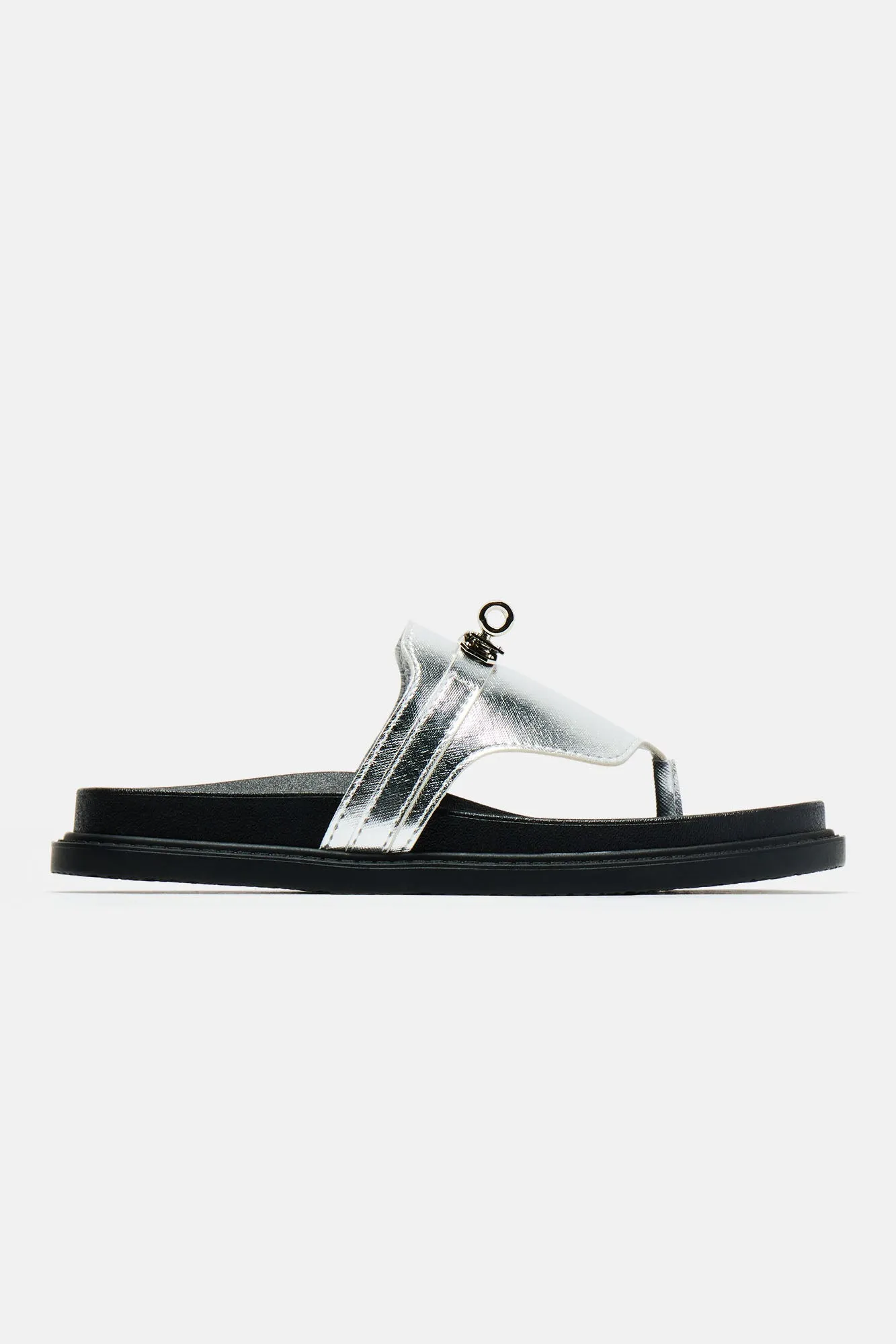 All Time Favorite Flat Sandals - Silver