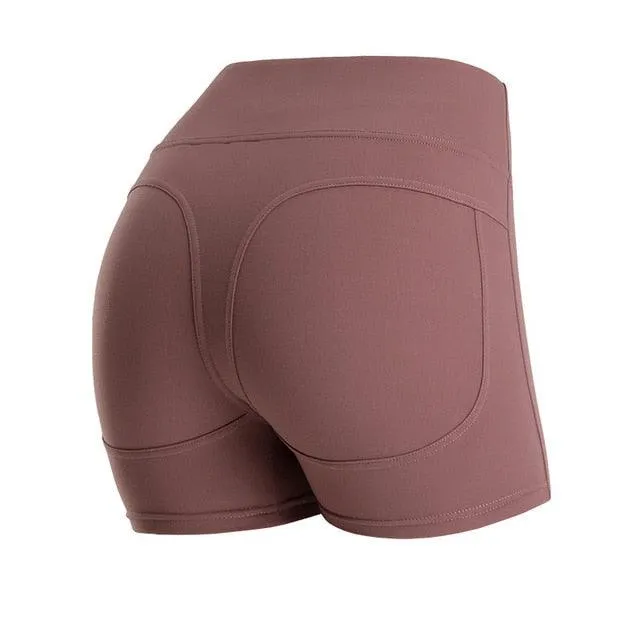 Beautiful New Summer Women Yoga Shorts - High Waist Seamless Hip Up Tight - Super Elastic Sport Shorts (BAP)(TBL)(F24)