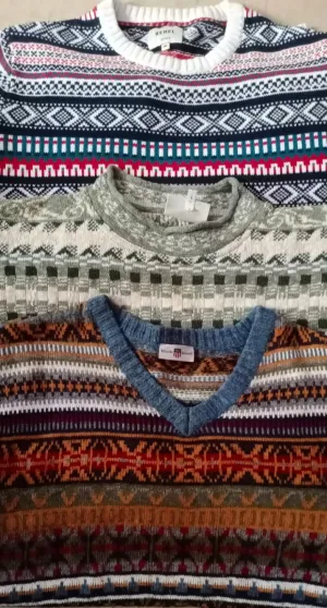 Crazy Pattren Sweaters