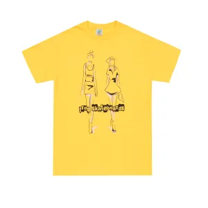 Frog Girl Bosses Tee Yellow