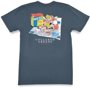 Lowcountry Boil: Short Sleeve T-Shirt - Steel Blue