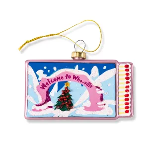 Matchbook Ornament - Whoville