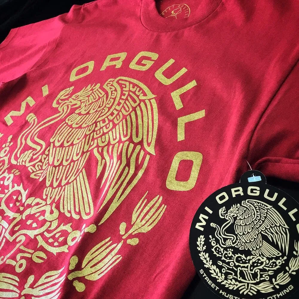 Mi Orgullo T-shirt (Burgandy)