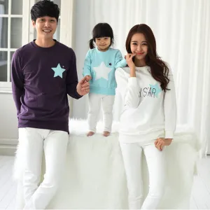 mommy and me clothes mother father baby cotton family look full sleeve looking my stars family matching outfits