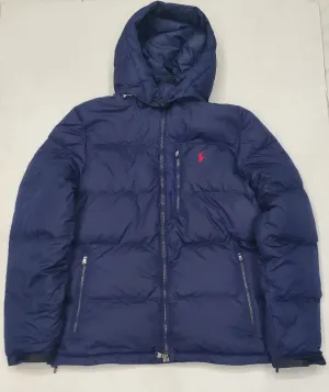 Nwt Polo Ralph Lauren Navy Blue Down Filled Jacket