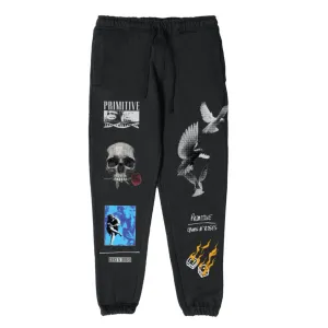 Primitive Don't Cry Sweatpants - Black