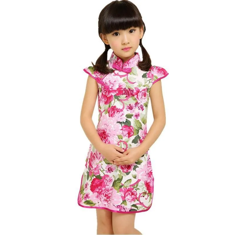 Qipao(Cheongsam) Dress for Little Girls/Kids