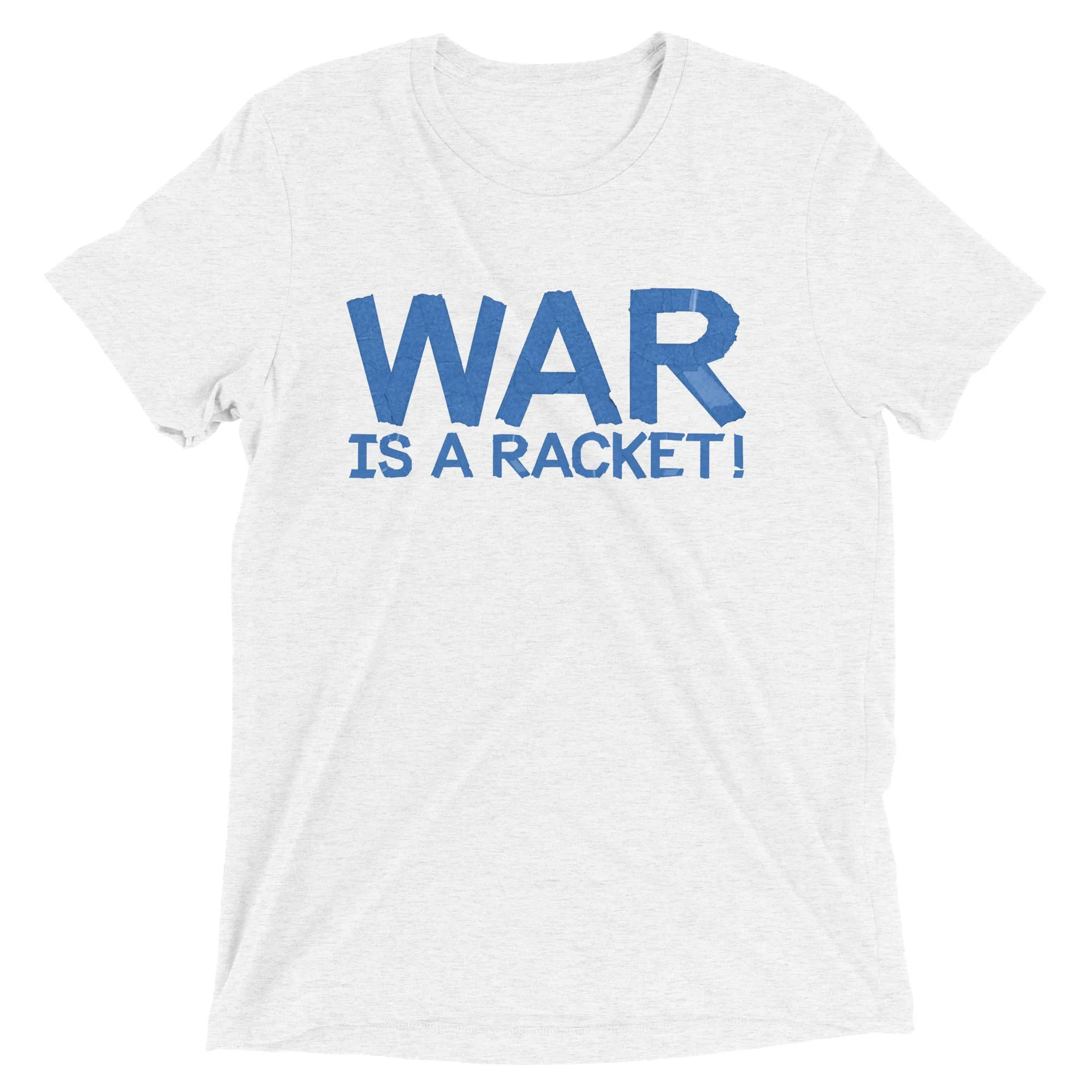 "War Is A Racket" Masking Tape Cowboy Revolution Tri-Blend Tee