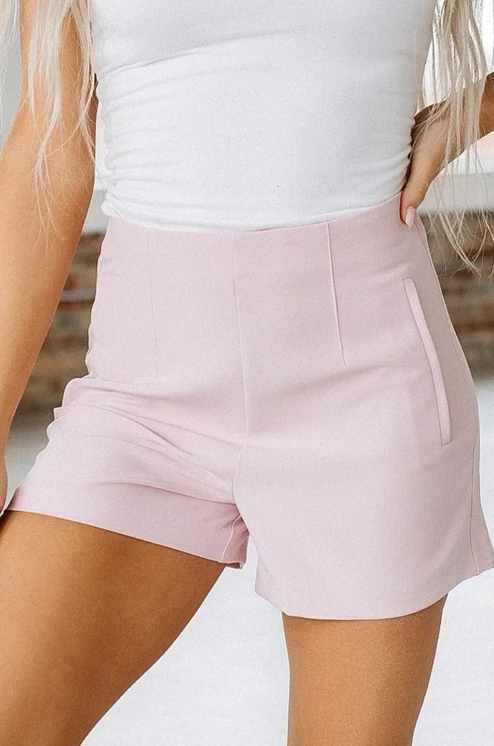 SALE - Penny Pintuck Detail Shorts