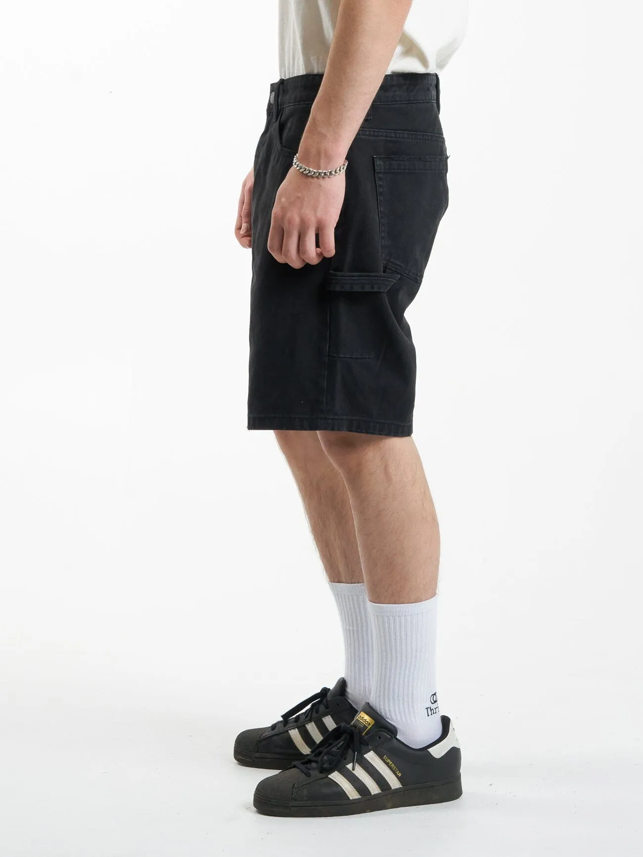 Slacker Denim Short - Dusk Black