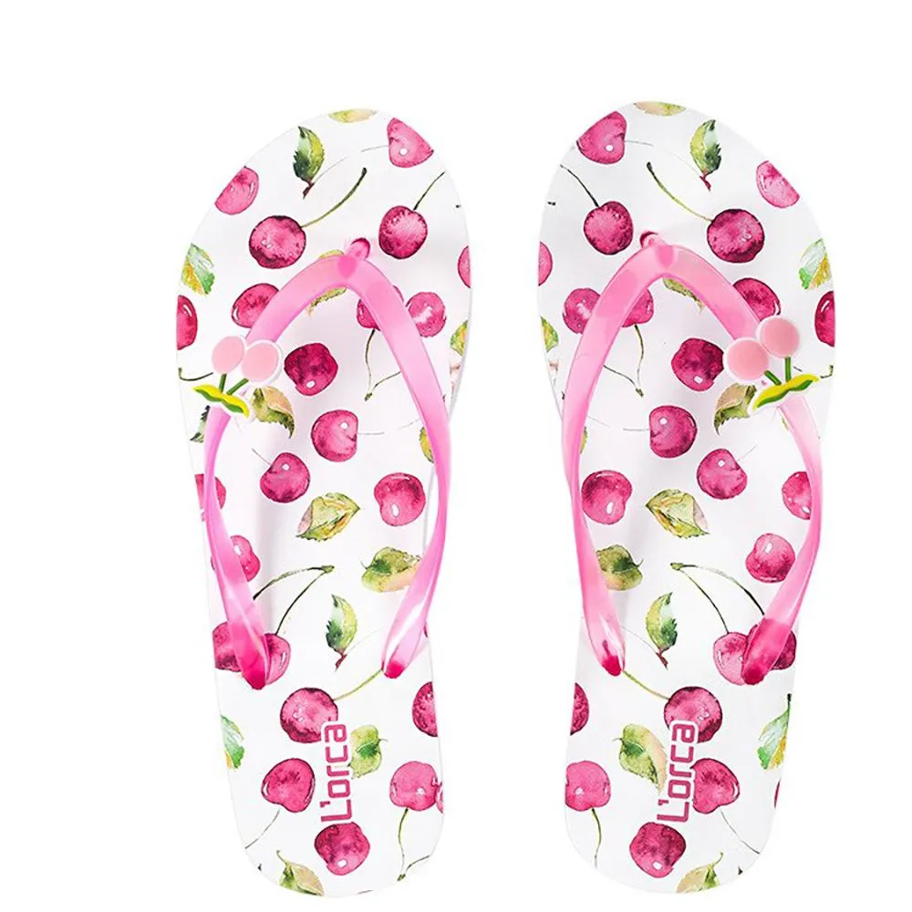 Sweet Summer Fruit Patters Flip Flops Slippers