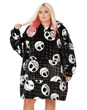 The Nightmare Before Christmas Adult  'VUddie' Oversized Blanket Hoodie